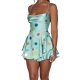 Summer Women's Dress - Sexy Backless Pleated Slim-Fit Mini Party