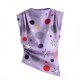 Women's Summer T-Shirt - Fashion Textured Shoulder Sleeveless