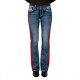 Stretchy Flare Women's Jeans - High-Quality Blue Denim Slim-Fit