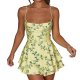 Women's Summer Party Dress - Sexy Backless Pleated Slim-Fit Mini?